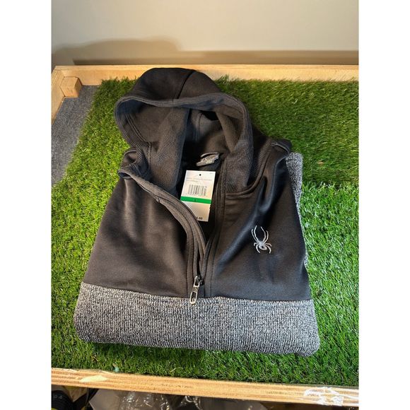 Mens NEW Spyder Jacket Pullover 1/4 Zip Size Large - Picture 4 of 5